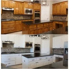Cabinet painting in Honolulu, HI